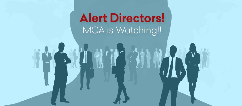Company Directors! MCA is Watching