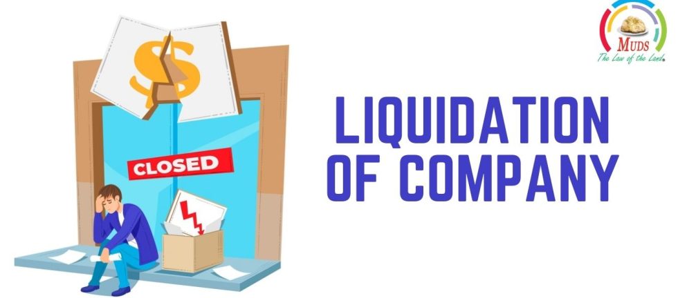 Liquidation of Company