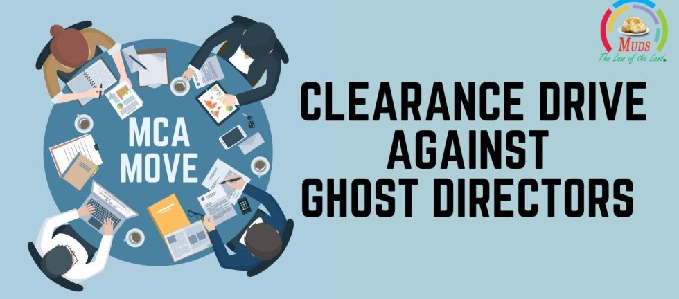 MCA Move_ _Clearance Drive against Ghost Directors_