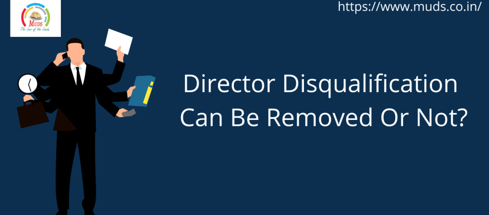 removal of director disqualification