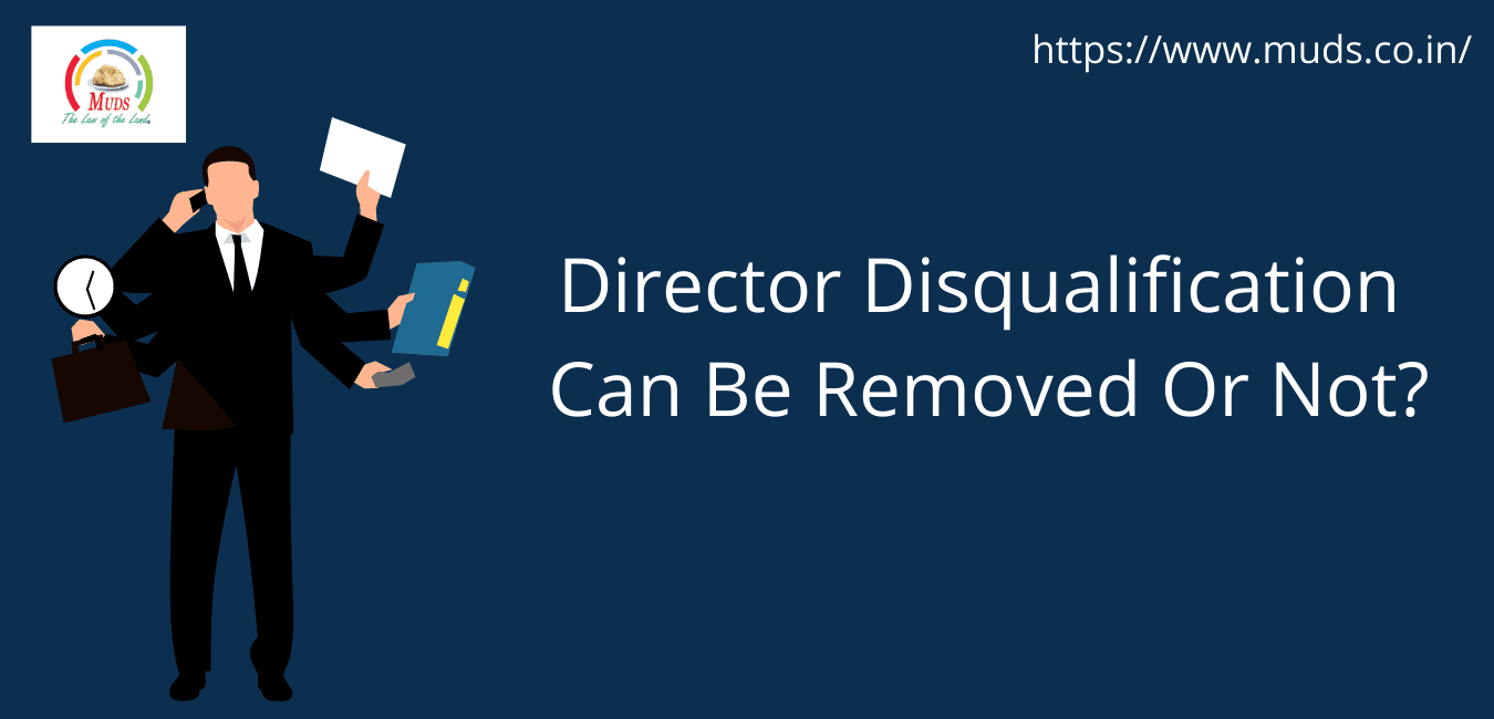 removal of director disqualification