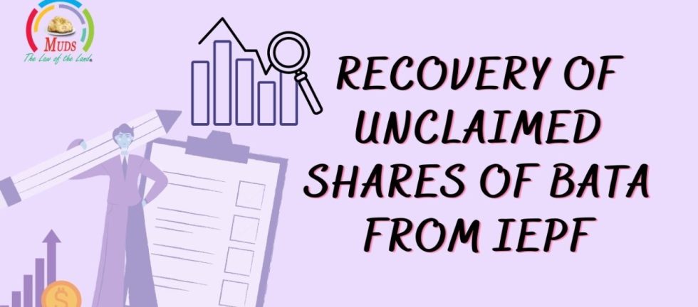Recovery of Unclaimed Shares of BATA from IEPF