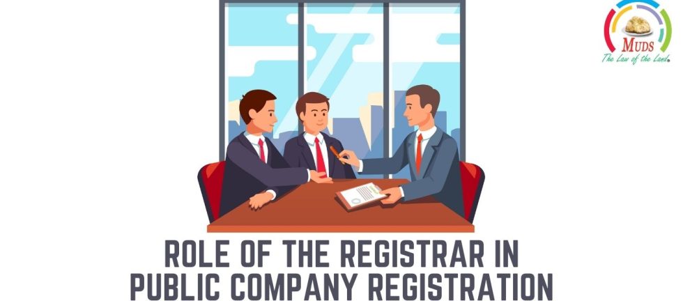 What is the CIN and Role of the Registrar of Company in Public Company Registration