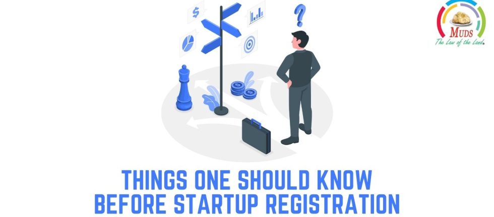 Things Know before Startups Registration