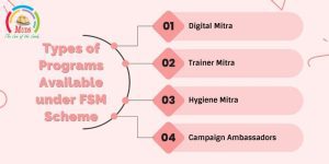 Types of Programs Available under FSM Scheme