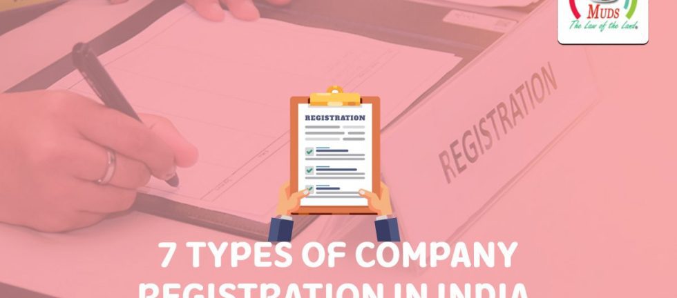 7 Types Of Company Registration In India