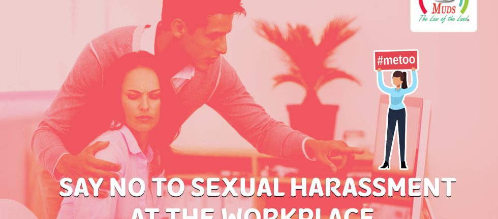 Say No to Sexual Harassment at the Workplace
