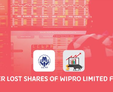 Recover Lost Shares of Wipro Limited from IEPF