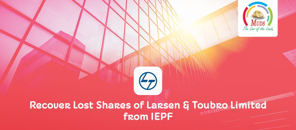 Recover-Lost-Shares-of-Larsen-&-Toubro-Limited-from-IEPF