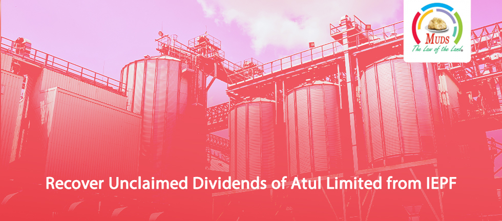 Recover Unclaimed Dividends of Atul Limited from IEPF