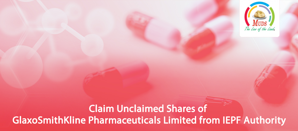 Claim Unclaimed Shares of GlaxoSmithKline Pharmaceuticals Limited from IEPF Authority