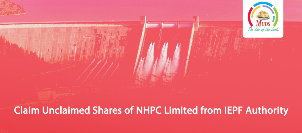Claim Unclaimed Shares of NHPC Limited from IEPF Authority