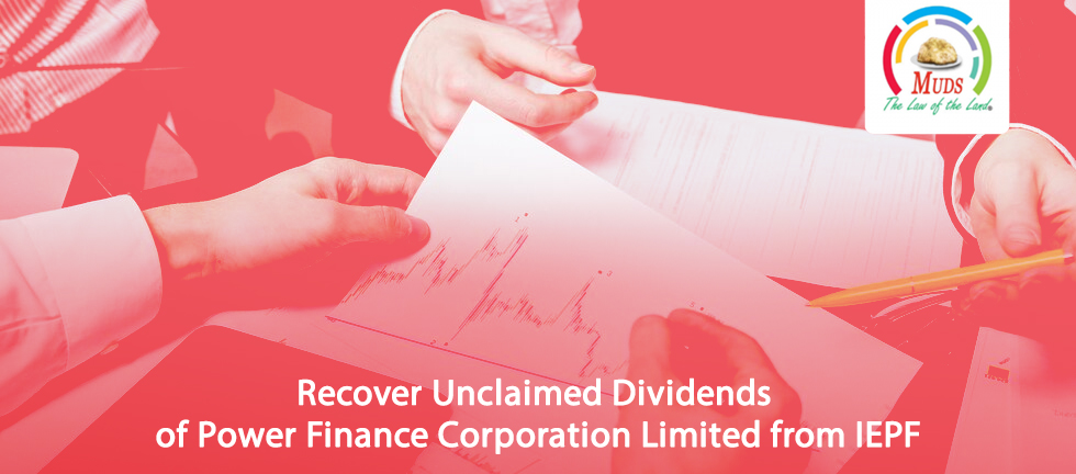 Recover Unclaimed Dividends of Power Finance Corporation Limited from IEPF