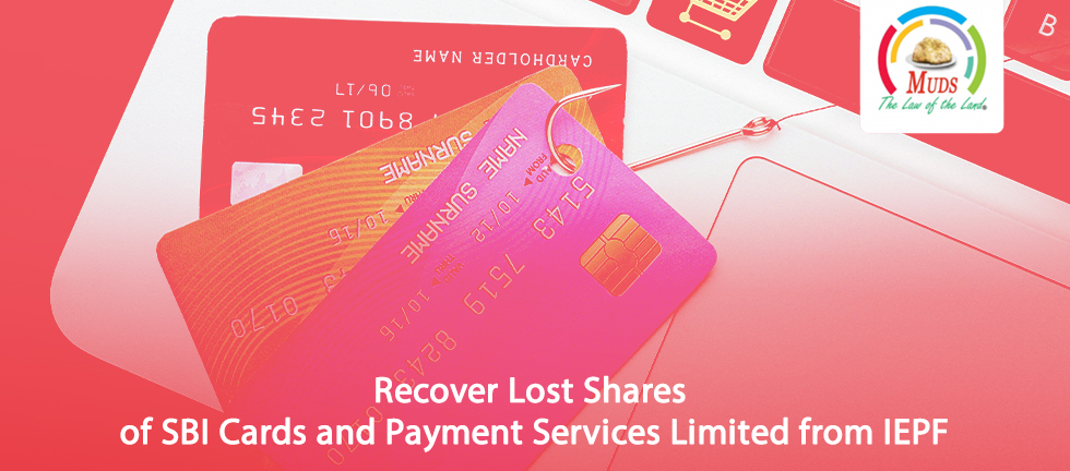 Recover Lost Shares of SBI Cards and Payment Services Limited from IEPF