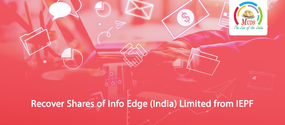 Recover Shares of Info Edge (India) Limited from IEPF