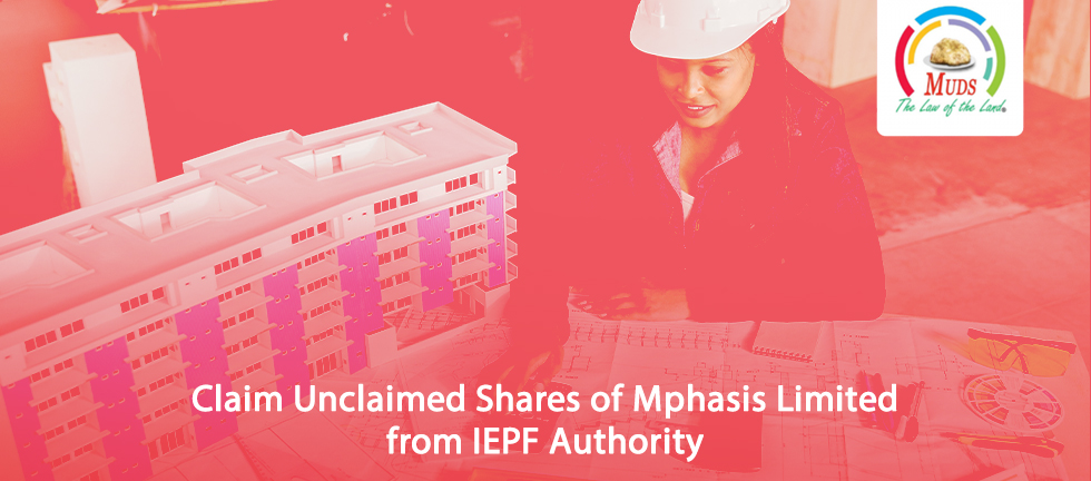 Claim Unclaimed Shares of Mphasis Limited from IEPF Authority