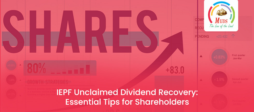 IEPF Unclaimed Dividend Recovery